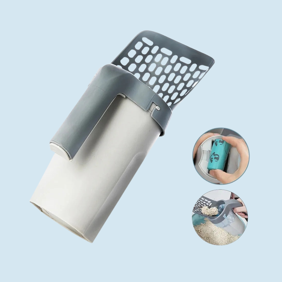Self-Cleaning Cat Litter Scoop — Hygienic Fast Waste Removal Tool