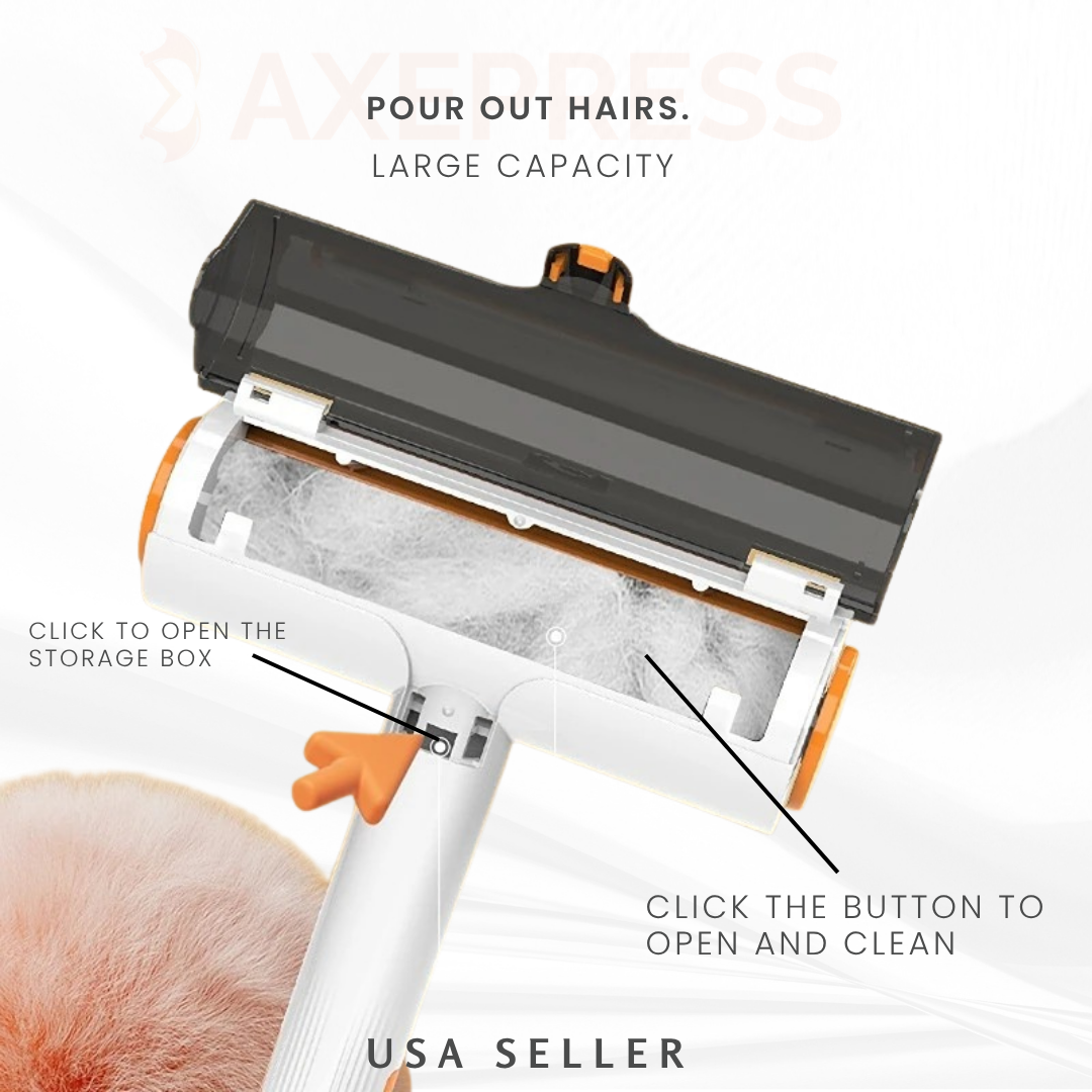 Pet Hair Remover Roller for Dogs & Cats – Reusable, Washable Lint Remover for Clothes, Sofa, Carpets & Bedding