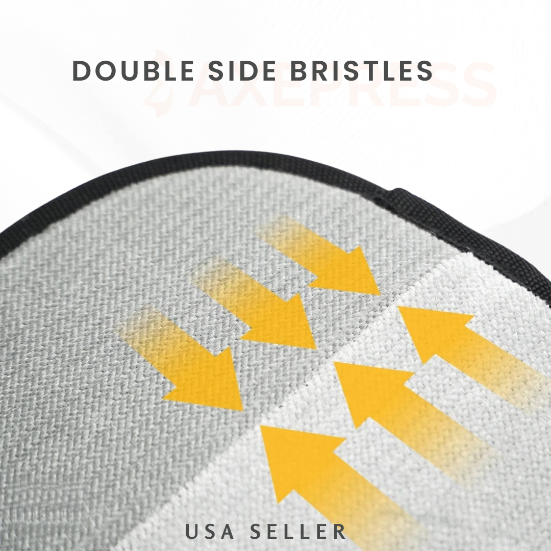 Pet Hair Remover Gloves Electrostatic for Cats Dogs, Reusable Washable Grooming Glove with 2-in-1 Lint Roller glove