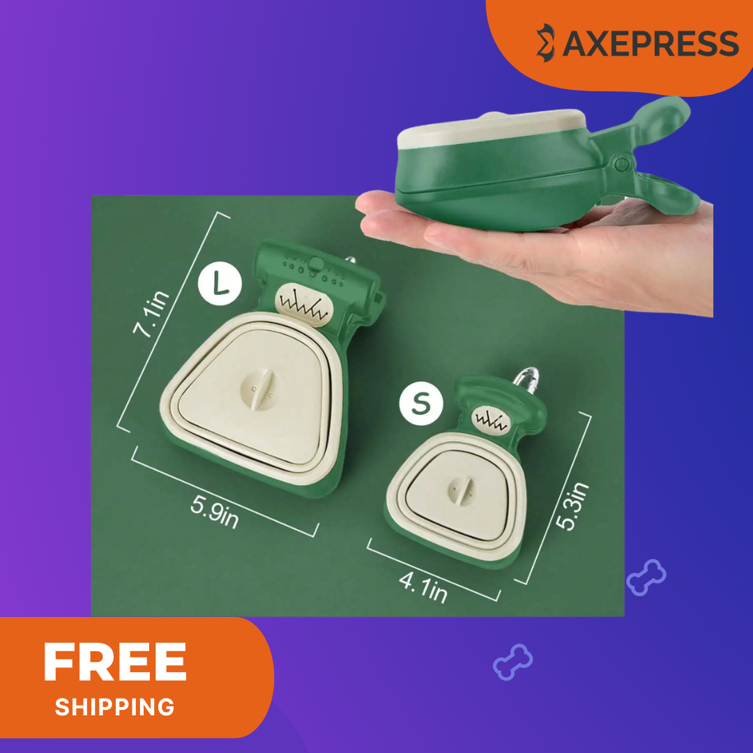 Portable Dog Pooper Scooper – Handheld Waste Picker for Large & Small Dogs, Outdoor Travel & Yard Use