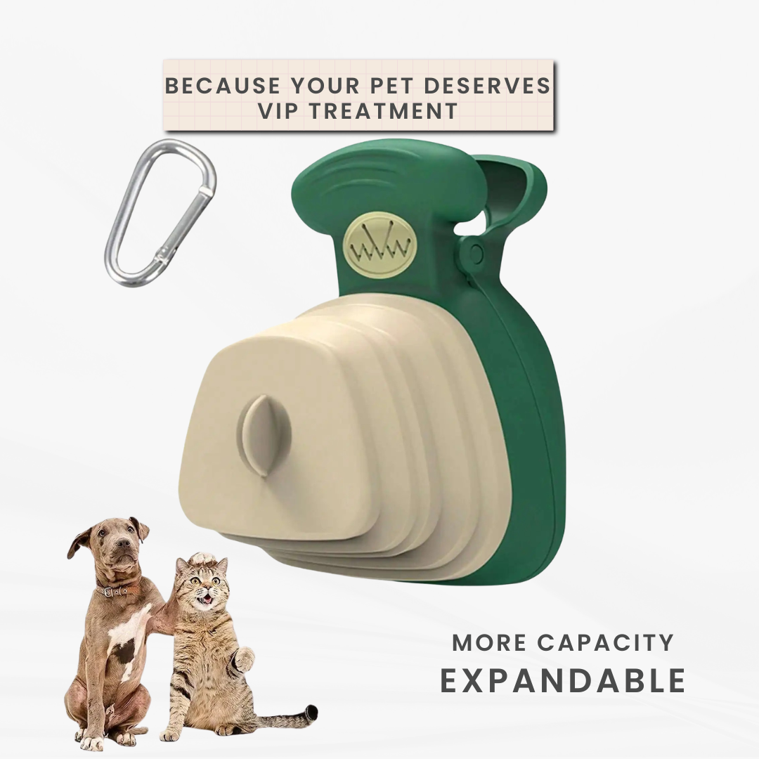 Portable Dog Pooper Scooper – Handheld Waste Picker for Large & Small Dogs, Outdoor Travel & Yard Use