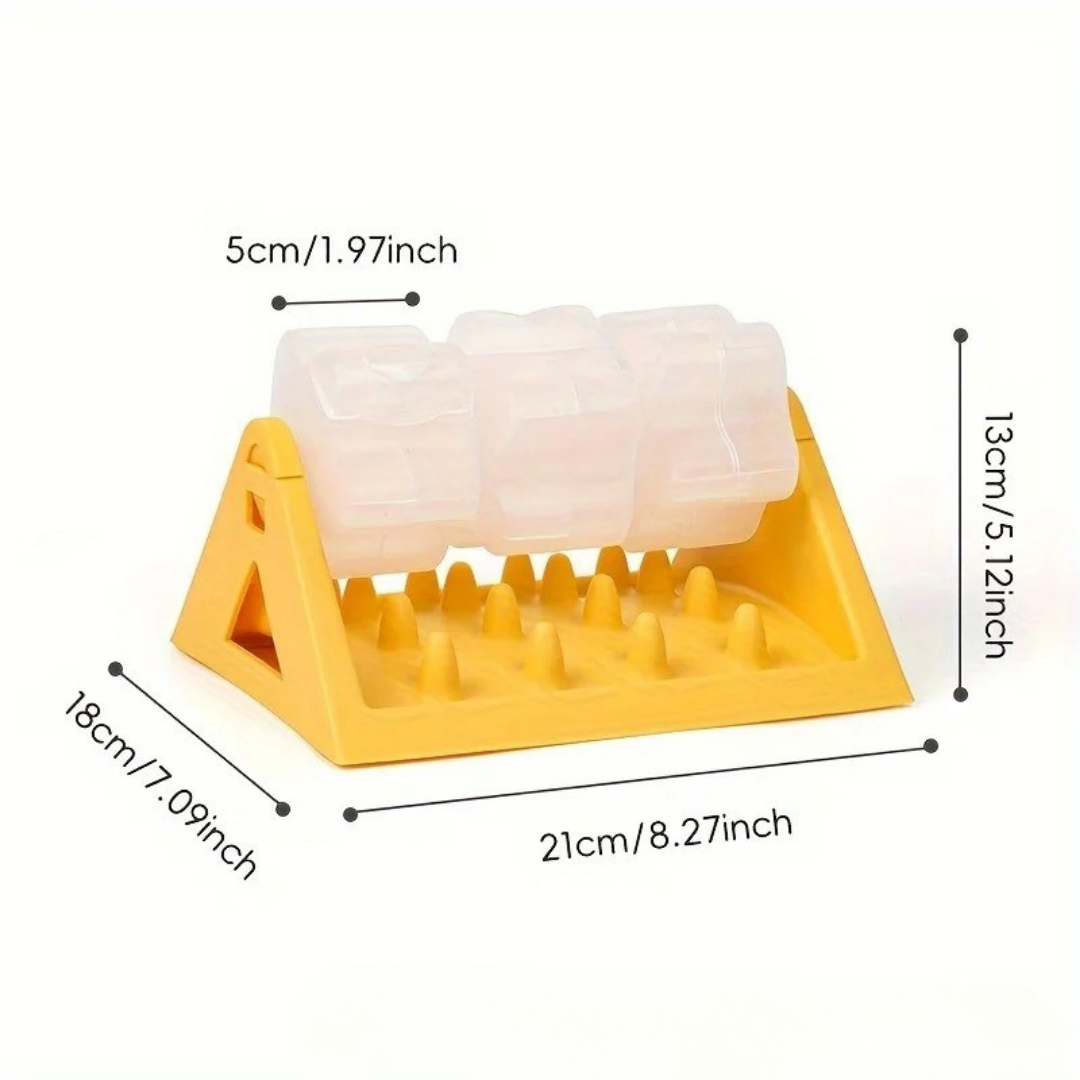 Pet treat toy – Interactive Puzzle Slow Feeder with Leak-Proof Design for Healthy Eating & Mental Stimulation