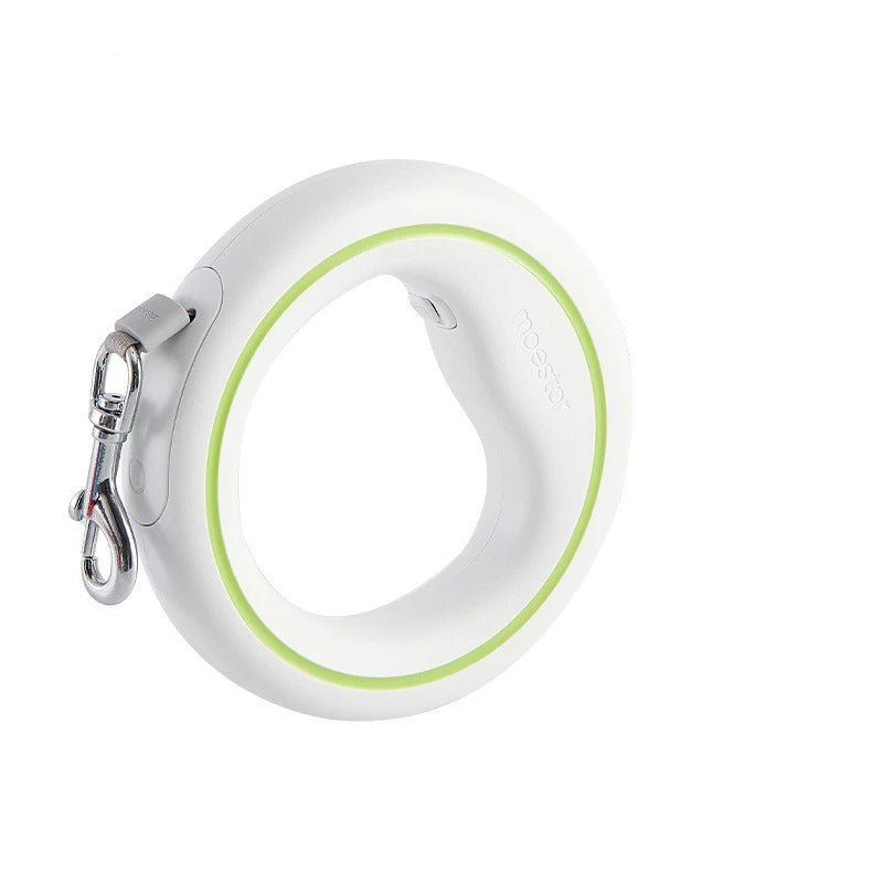 Moestar UFO Retractable Dog Leash — 3M Tangle-Free, One-Hand Brake Lock"